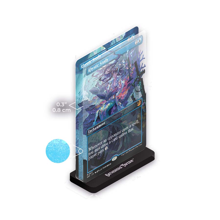 Magic: The Gathering Slab Rhystic Study Standee Magic: The Gathering Slab Rhystic Study Standee