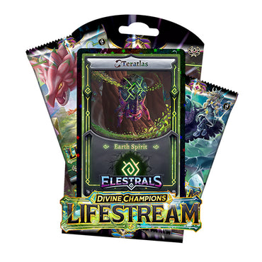 Elestrals: Lifestream- Blister Pack- Reverse Stellar Teratlas