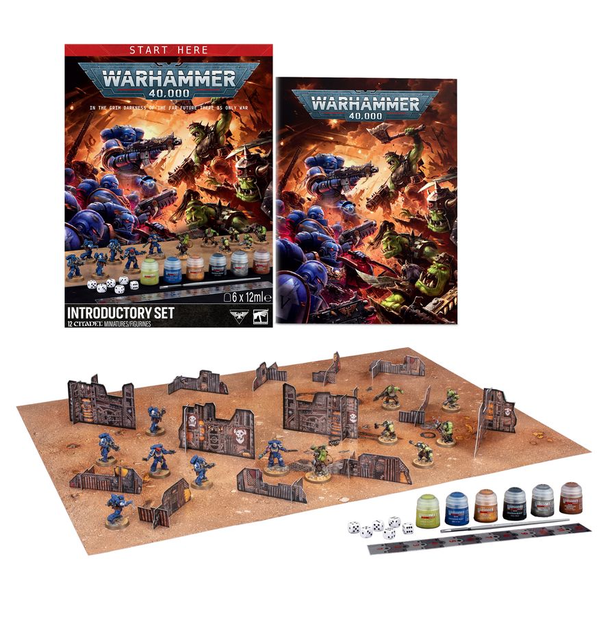 40K PAINTS + TOOLS SET (New)