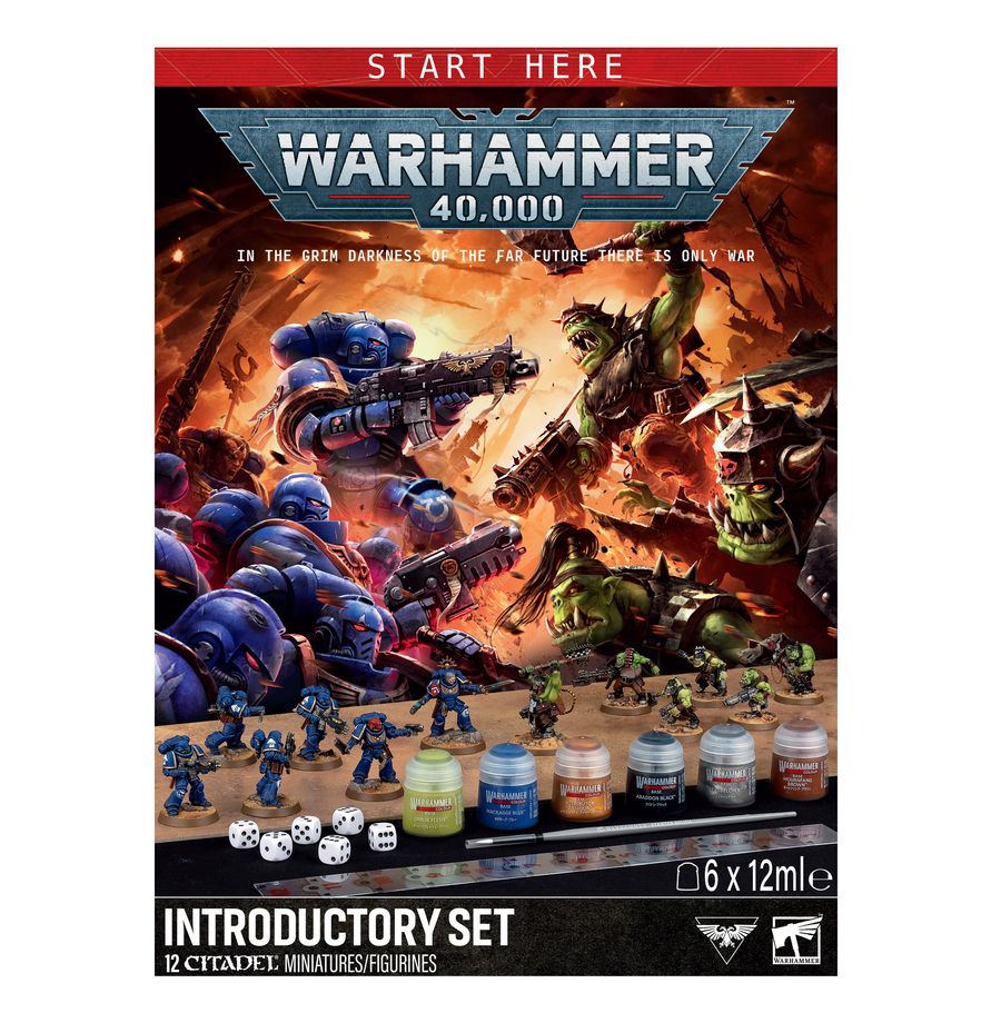 40K PAINTS + TOOLS SET (New)