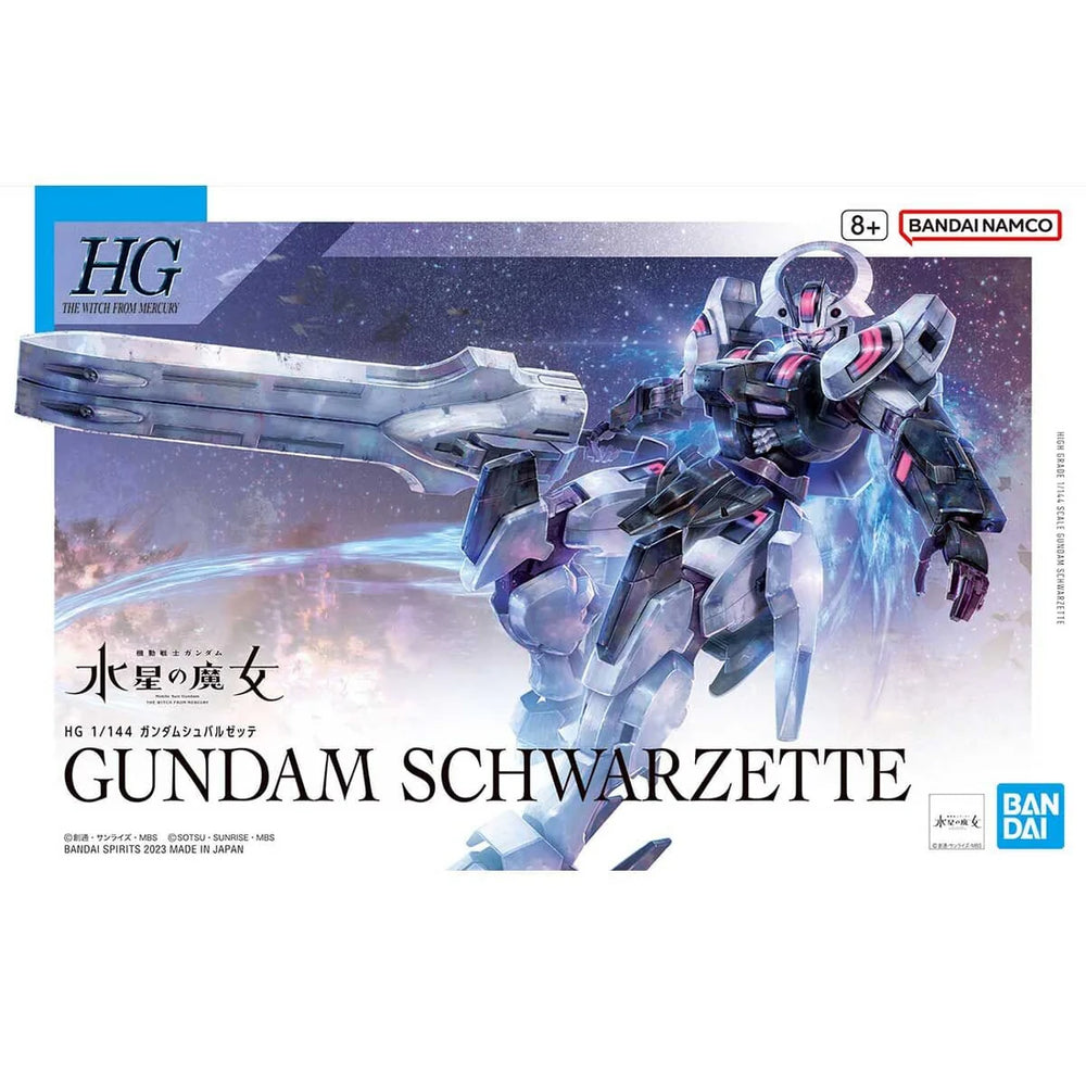 Gundam Model Kit: HG 1/144 - Gundam Schwarzette