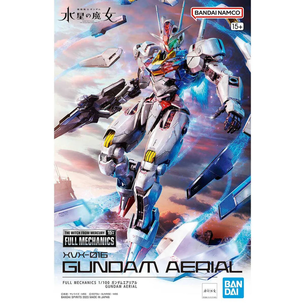 Gundam Model Kit: 1/100 - Full Mechanics: Gundam Aerial