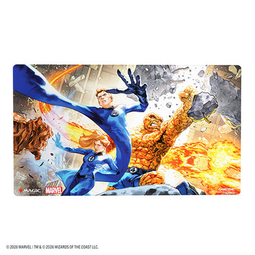 Playmat: MTG Shiny - Marvel Super Heroes - The Fantastic Four