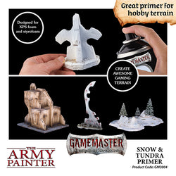 GameMaster: Terrain Primer- Snow & Tundra, 300 ml.