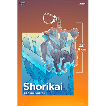 Keychain: MTG Acrylic Commanders - Shorikai, Genesis Engine