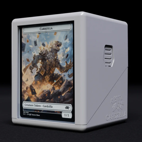 Deck Box: Cardzilla Showcase - White