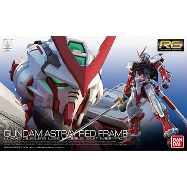 Gundam Model Kit: Real Grade Gundam SEED Astray- #19 Gundam Astray Red Frame 1/144