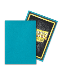 Dragon Shield: Standard 100ct Sleeves - Turquoise (Matte)