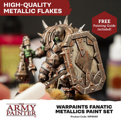 Warpaint: Fanatic Metallics Paint Set (10 colors)