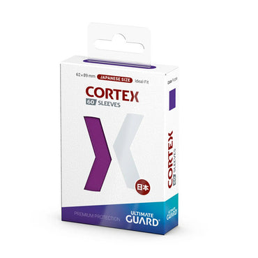 Card Sleeves: Cortex Japanese Size- Glossy Purple (60 ct.)