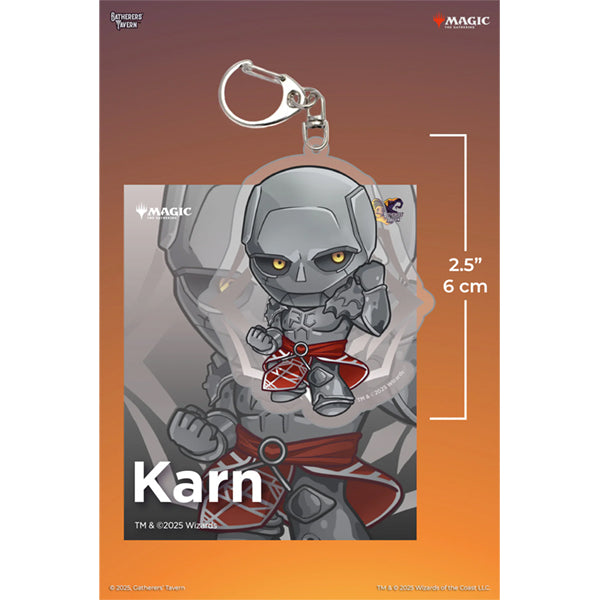 Keychain: MTG Acrylic Planeswalkers- Karn