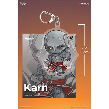 Keychain: MTG Acrylic Planeswalkers- Karn