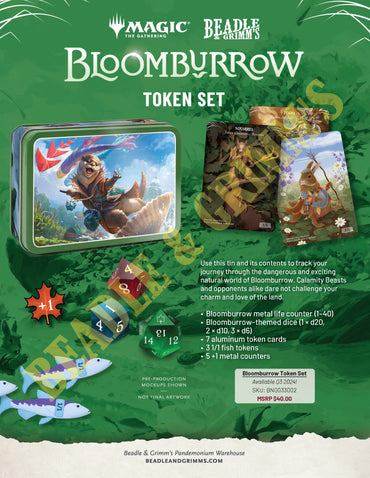 MTG Bloomburrow Token Set