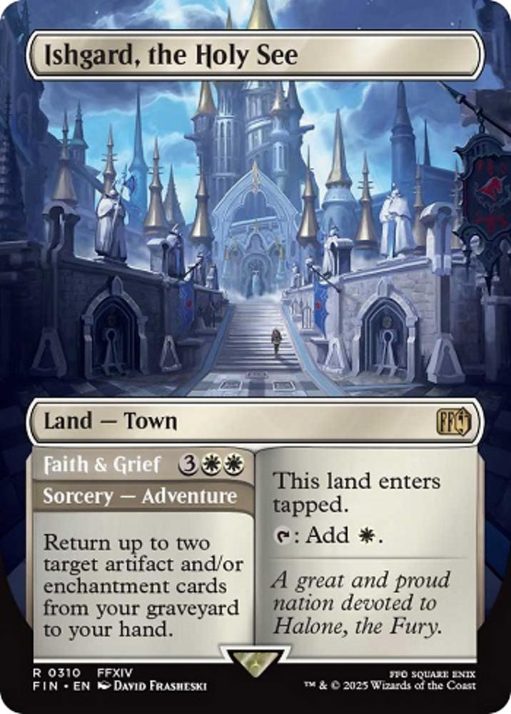 Ishgard, the Holy See (Borderless) [FINAL FANTASY]