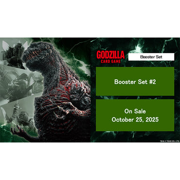 Godzilla Card Game: Booster Set #2 Booster Display - Monsters Raid Again!
