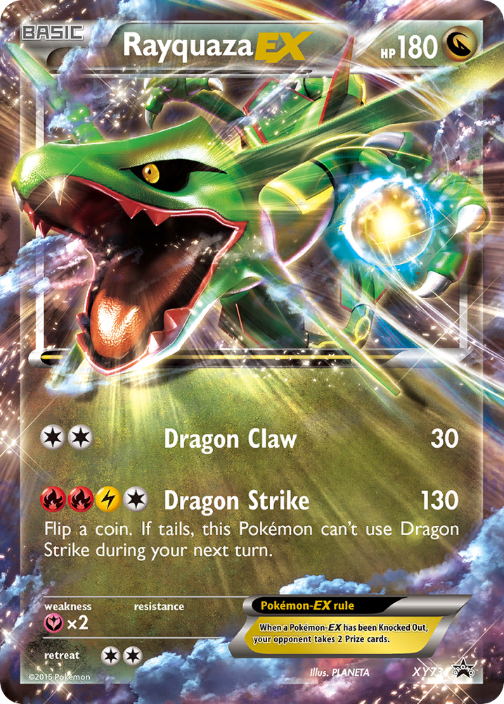 Rayquaza EX (XY73) [XY: Black Star Promos]