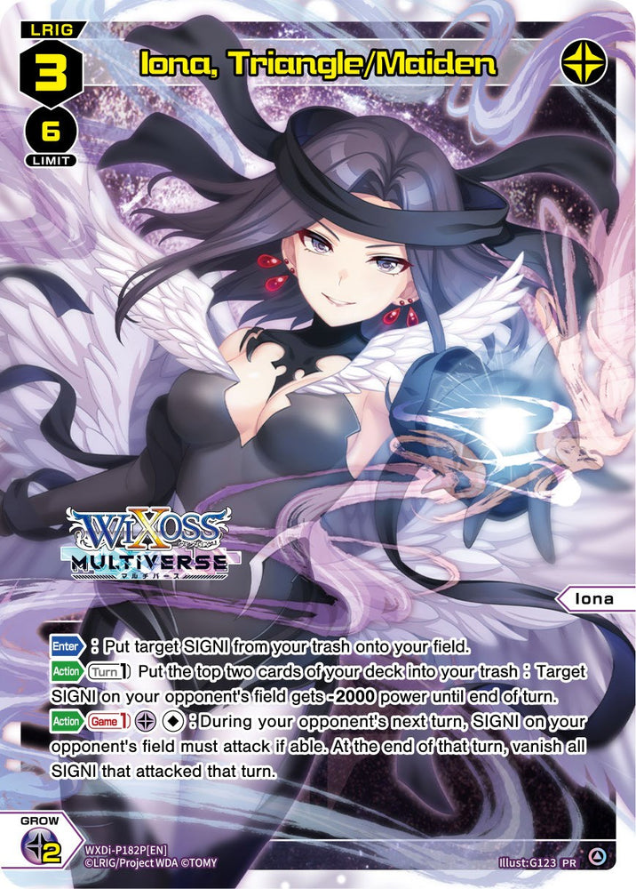 Iona, Triangle/Maiden (Box Purchase) (WXDi-P182P[EN]) [Promo Cards]