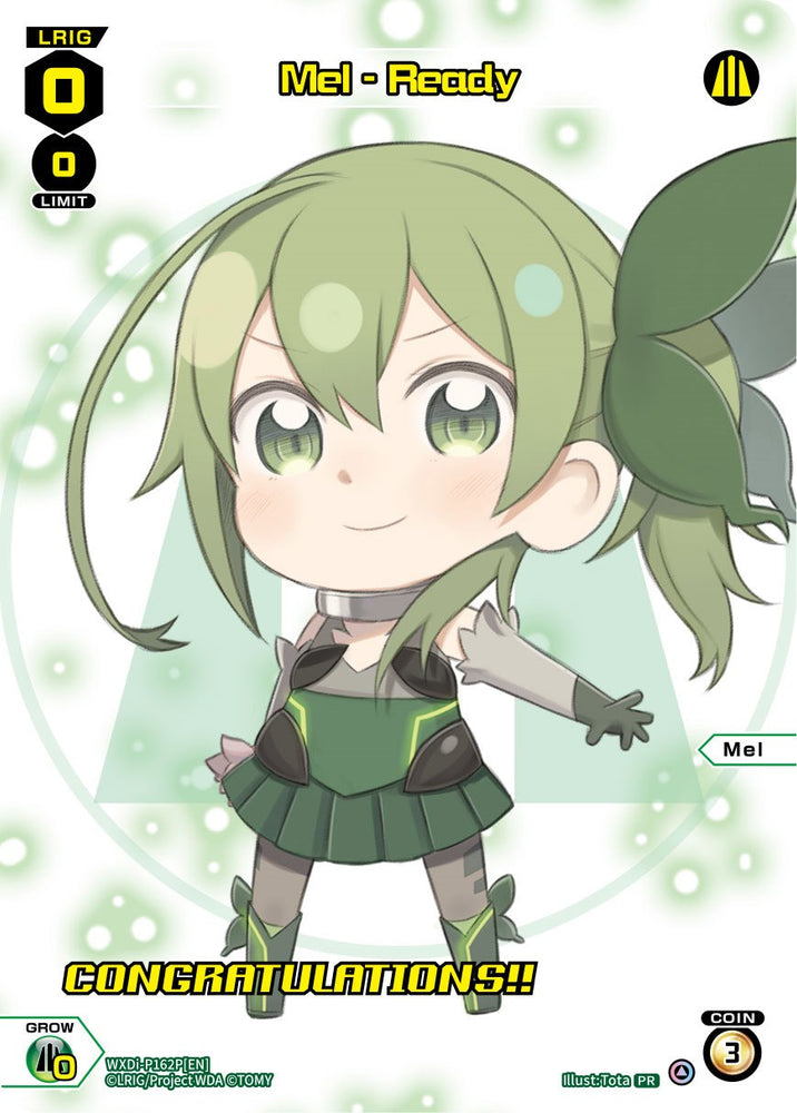 Mel - Ready (March 2023/Winner) (WXDi-P162P[EN]) [Promo Cards]