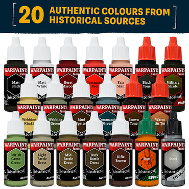 Warpaints: Historical WWII- British Paint Set