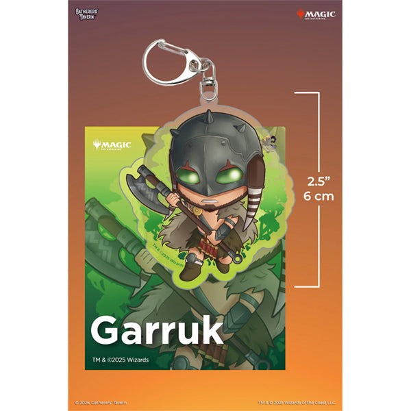 Keychain: MTG Acrylic Planeswalkers- Garruk