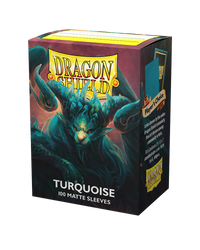 Dragon Shield: Standard 100ct Sleeves - Turquoise (Matte)