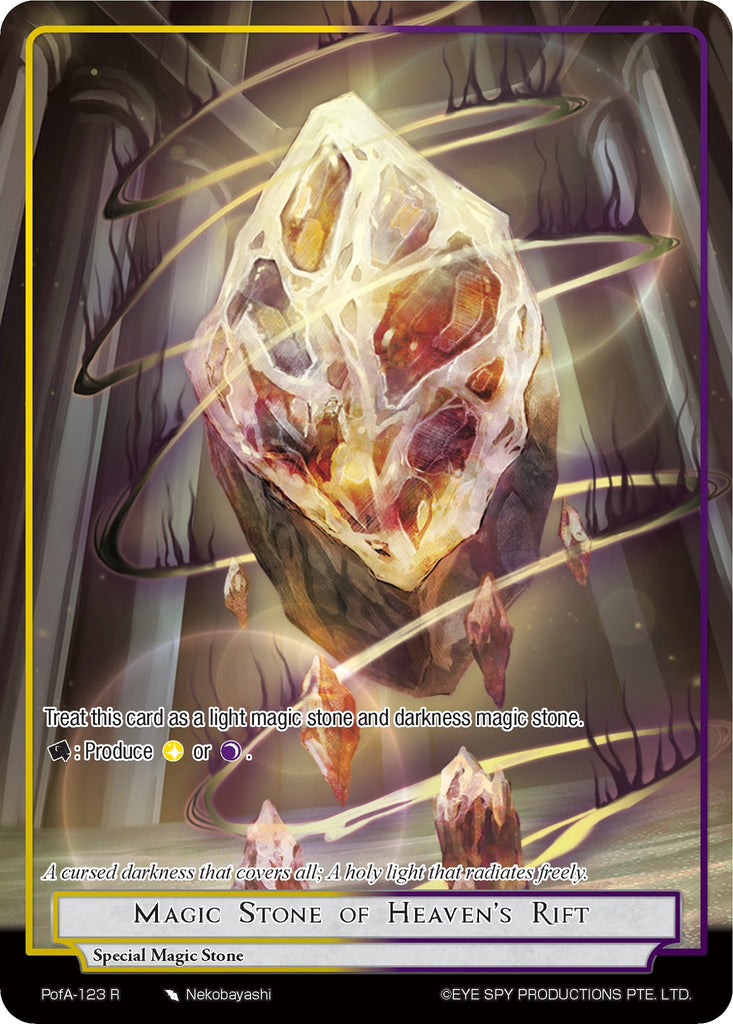 Magic Stone of Heaven's Rift (Full Art) (PofA-123) [Alice Origin IV: P