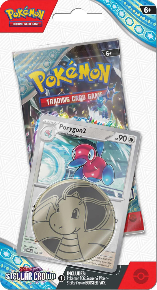 Scarlet & Violet: Stellar Crown - Single Pack Blister (Porygon2)