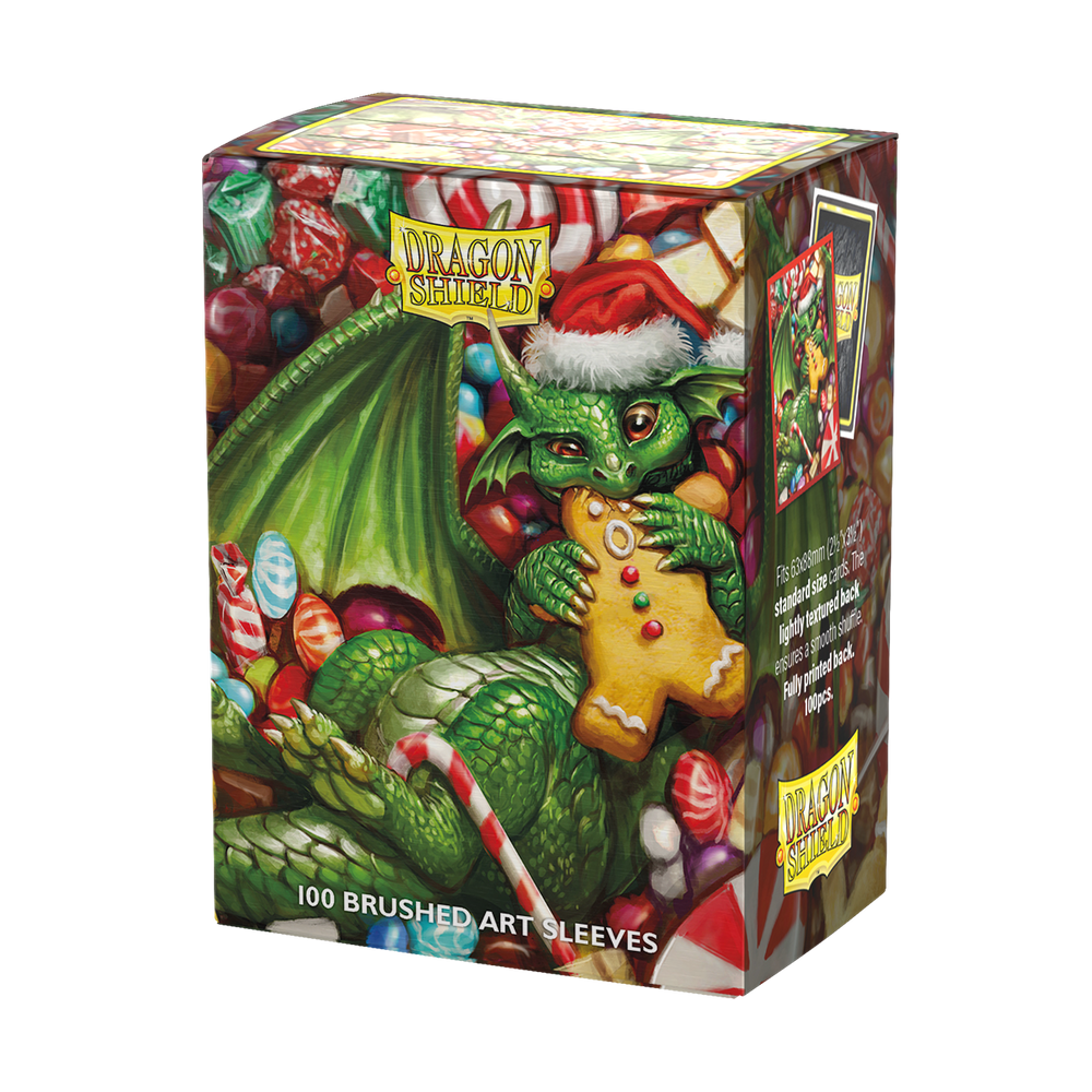 Dragon Shield: Standard 100ct Brushed Art Sleeves - Christmas 2024