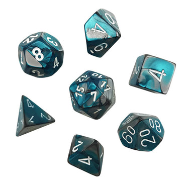 7-Die Set Mini Gemini: Steel-Teal/White