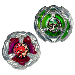 Beyblade X Chain Incendio 5-60HT and Arrow Wizard 4-60N Takara Tomy Top Dual Pack Set