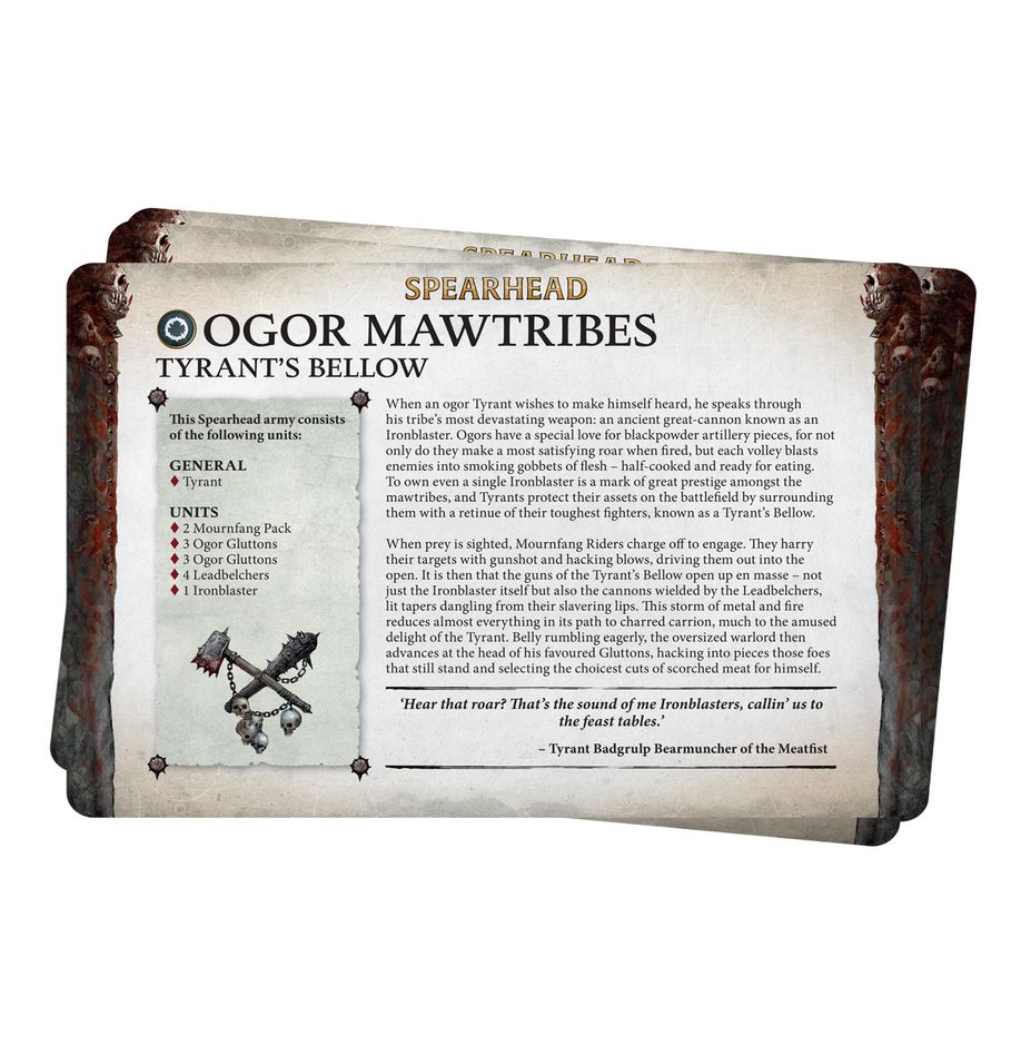 Faction Pack: Ogor Mawtribes