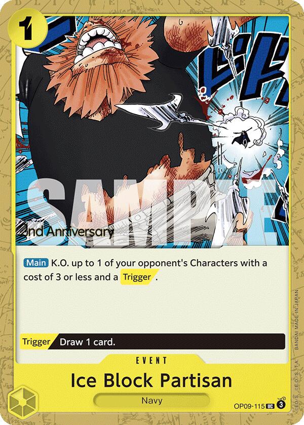 Ice Block Partisan [Emperors in the New World: 2nd Anniversary Tournament Cards]