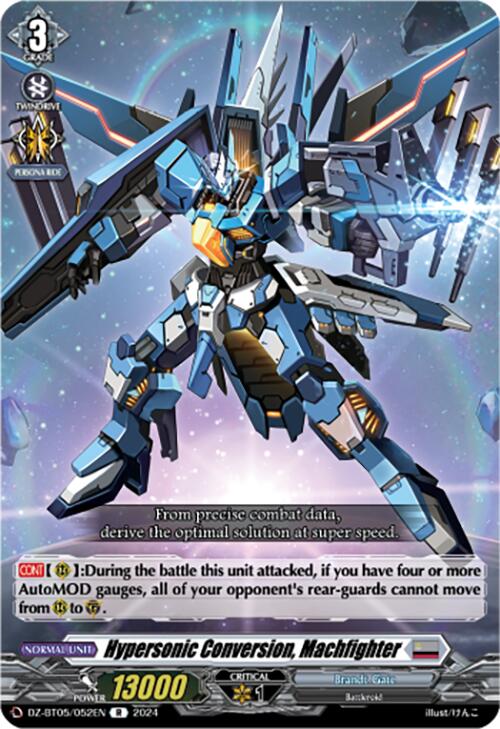 Hypersonic Conversion, Machfighter (DZ-BT05/052EN) [Omniscient Awakening]