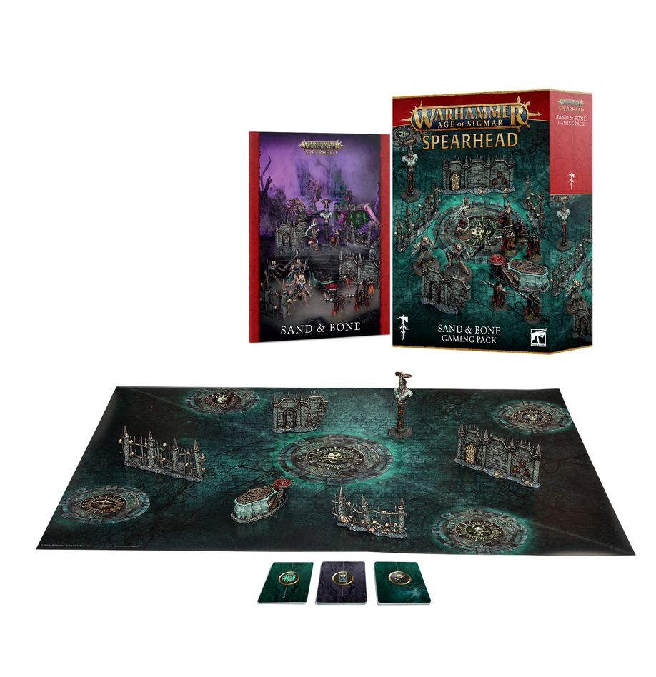 Age of Sigmar: Spearhead: Sand and Bone Gaming Pack