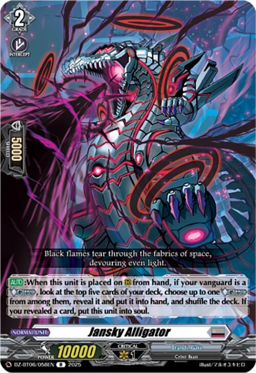 Jansky Alligator (DZ-BT06/058EN) [Generation Dragenesis]
