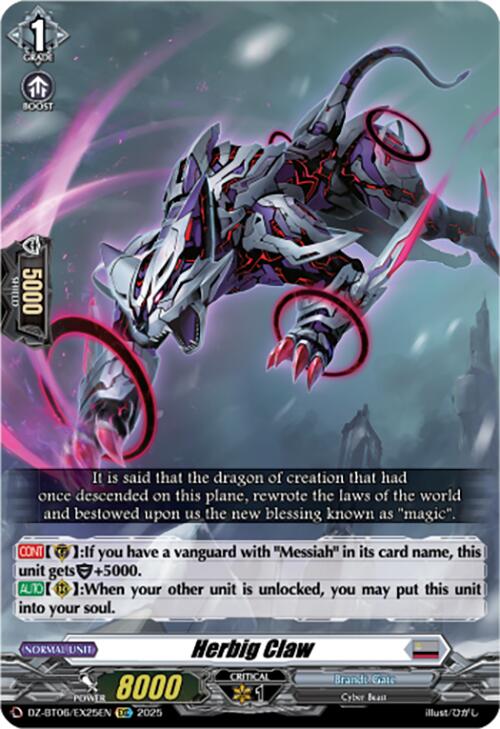 Herbig Claw (EXC) (DZ-BT06/EX25EN) [Generation Dragenesis]