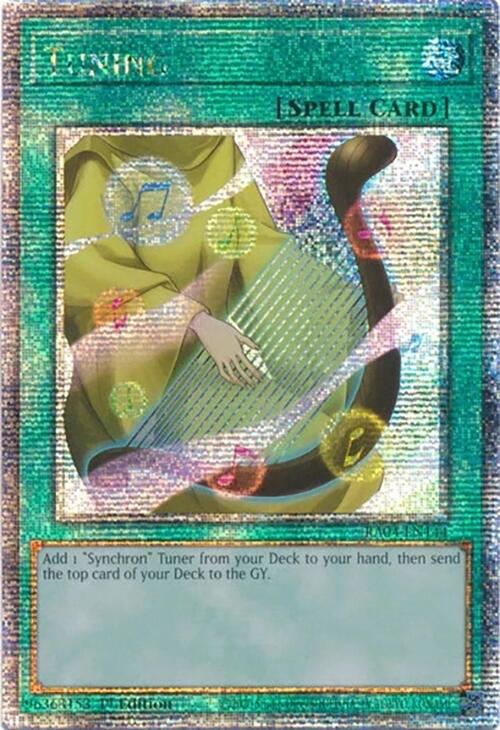 Tuning [RA04-EN144] Quarter Century Secret Rare