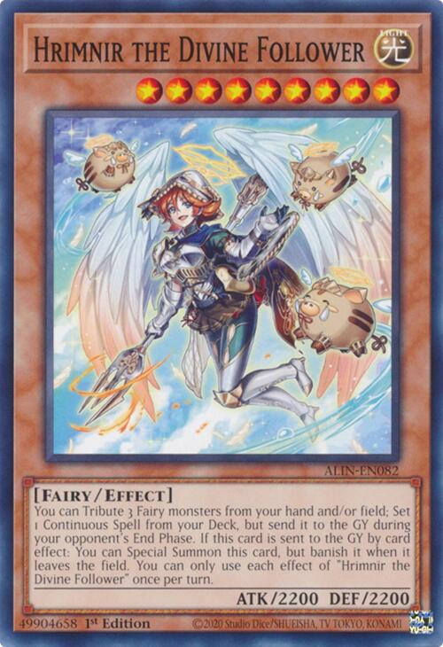 Hrimnir the Divine Follower [ALIN-EN082] Common
