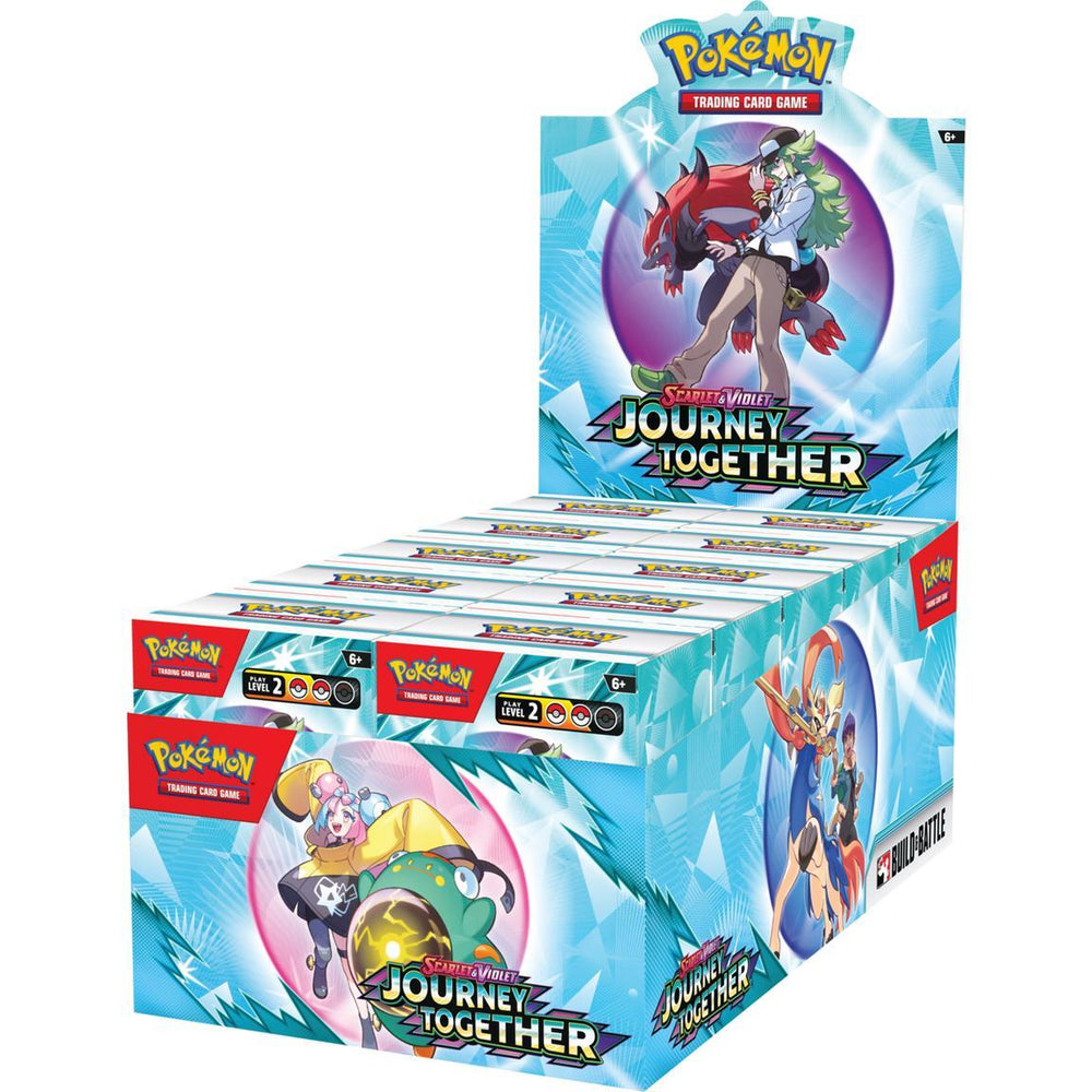 Scarlet & Violet: Journey Together - Build & Battle Box Display