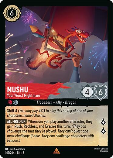 Mushu - Your Worst Nightmare (142/204) [Reign of Jafar]