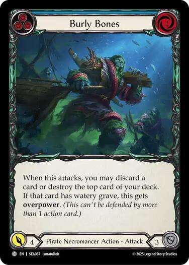 Burly Bones (Blue) [SEA067] (High Seas)