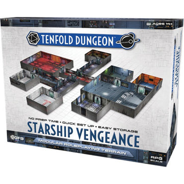 Tenfold Dungeon: Modular Terrain Set- Starship Vengeance