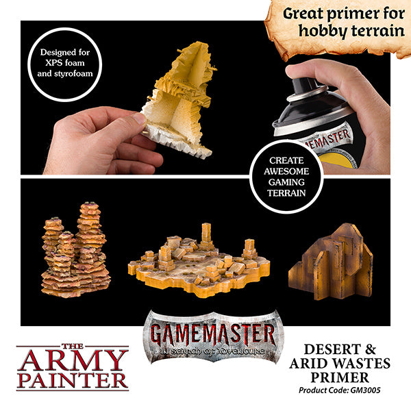 GameMaster: Terrain Primer- Desert & Arid Wastes, 300 ml.