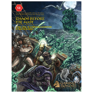 D&D, 5e: Chaos Before the Mast