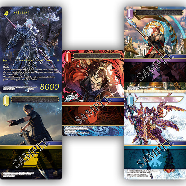 Final Fantasy TCG: Opus 20- Dawn of Heroes Booster Display