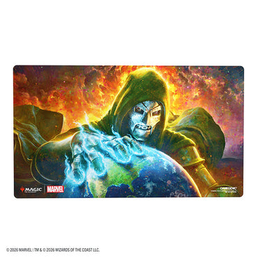 Playmat: MTG Shiny - Marvel Super Heroes - Doom Reigns Supreme