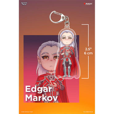 Keychain: MTG Acrylic Commanders- Edgar Markov