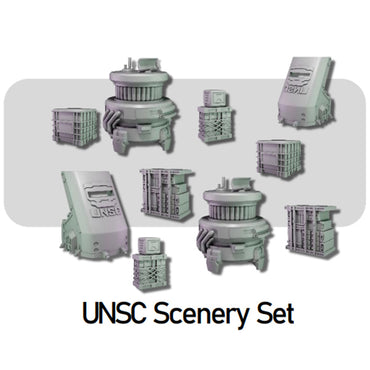 Halo: Flashpoint UNSC Scenery Set