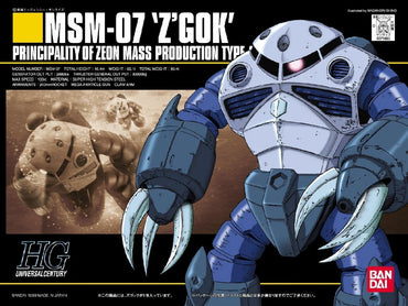 Gundam Model Kit: High Grade - Z'Gok #6 1/144