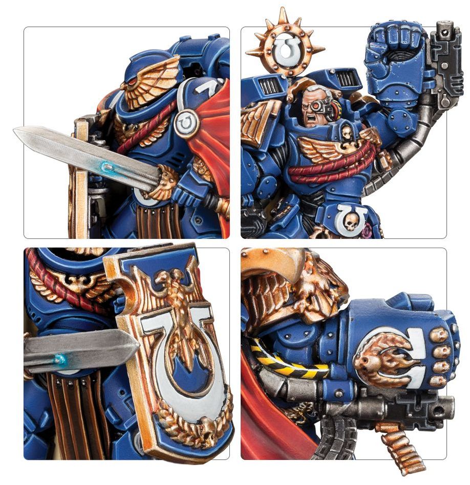 Ultramarines: Marneus Calgar with Victrix Honour Guard